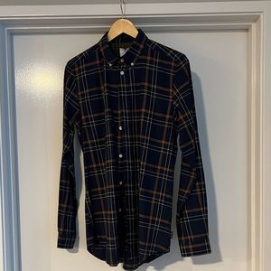 NWT Paul Smith Tailored Fit Check Shirt